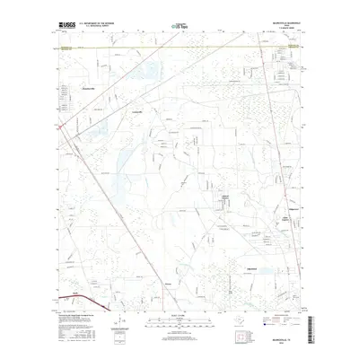 2016 Map of Mauriceville, 2016 Print
