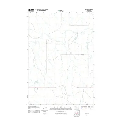 2012 Map of Maurine, 2012 Print