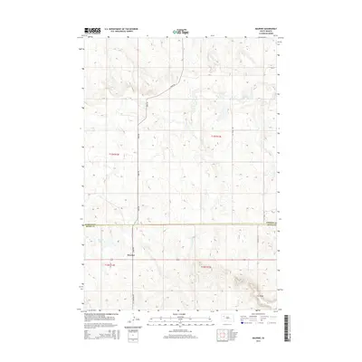 2015 Map of Maurine, 2015 Print