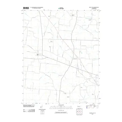 2010 Map of Maury City, 2010 Print