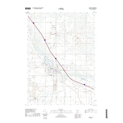 2018 Map of Mauston, 2018 Print