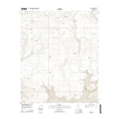 2014 Map of Maverick, 2014 Print