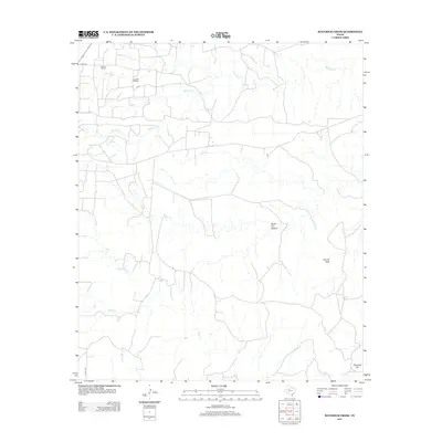 2012 Map of Maverick Creek, 2012 Print