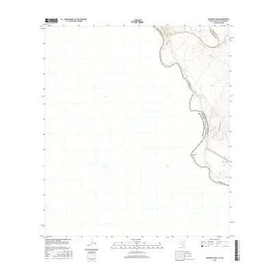 2016 Map of Maverick Dam, 2016 Print