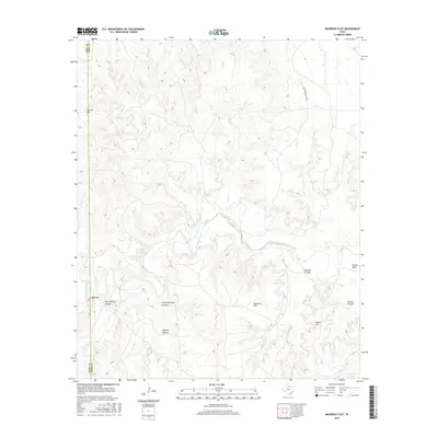 2016 Map of Maverick Flat, 2016 Print