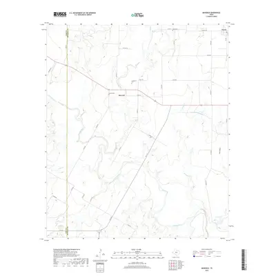 2019 Map of Maverick, 2019 Print