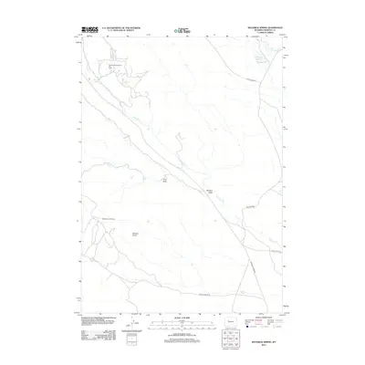 2012 Map of Maverick Spring, 2012 Print