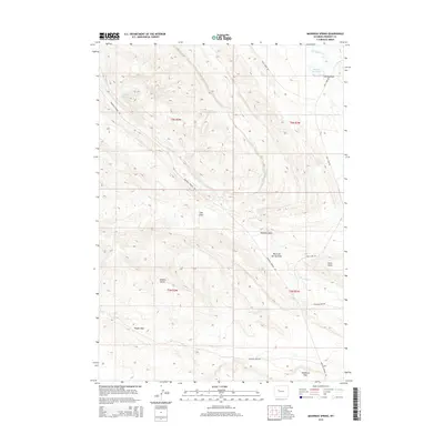 2015 Map of Maverick Spring, 2015 Print