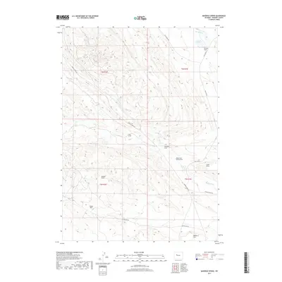 2017 Map of Maverick Spring, 2017 Print