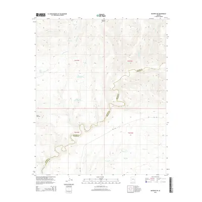 2014 Map of Maverick SW, 2014 Print