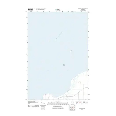 2011 Map of Mawikwe Bay, 2011 Print