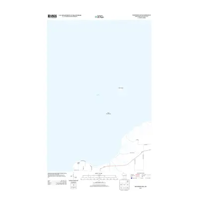 2013 Map of Mawikwe Bay, 2013 Print