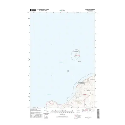 2015 Map of Mawikwe Bay, 2015 Print