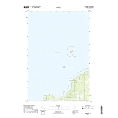2018 Map of Mawikwe Bay, 2018 Print