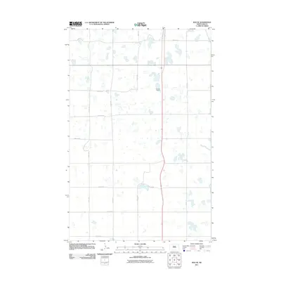 2011 Map of Max NE, 2011 Print