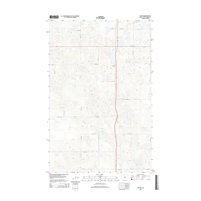 2014 Map of Max NE, 2014 Print