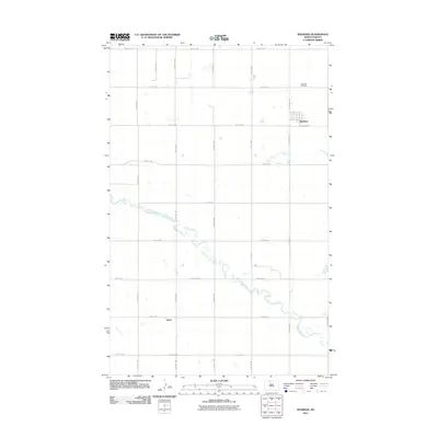 2011 Map of Maxbass, 2011 Print