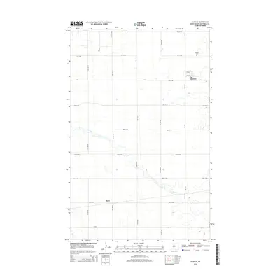 2014 Map of Maxbass, 2014 Print