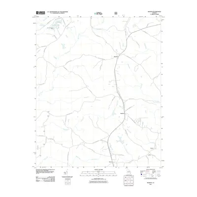 2011 Map of Maxeys, 2011 Print