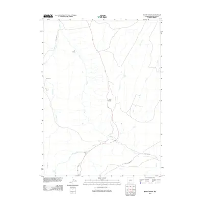 2012 Map of Maxon Ranch, 2012 Print