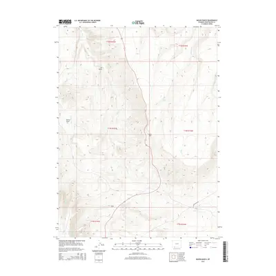 2015 Map of Maxon Ranch, 2015 Print