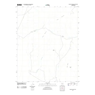 2010 Map of Maxson Crater, 2010 Print