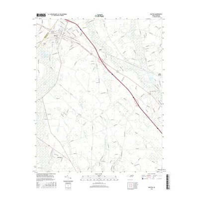 2016 Map of Maxton, 2016 Print