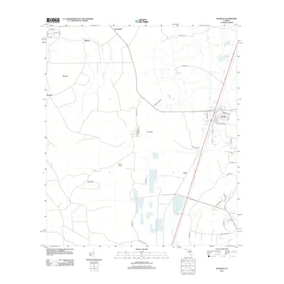 2012 Map of Maxville, 2012 Print