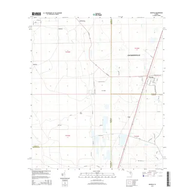 2015 Map of Maxville, 2015 Print