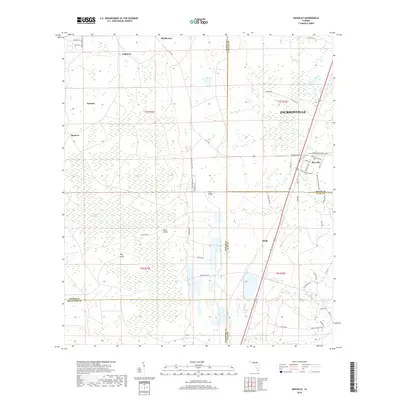 2018 Map of Maxville, 2018 Print