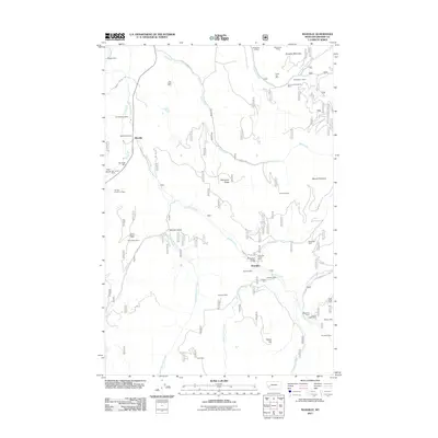 2011 Map of Maxville, 2011 Print