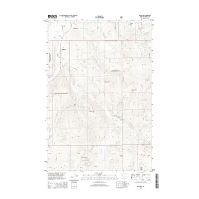2014 Map of Maxville, 2014 Print