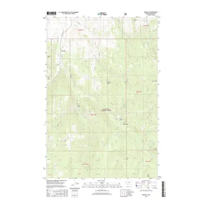 2017 Map of Maxville, 2017 Print