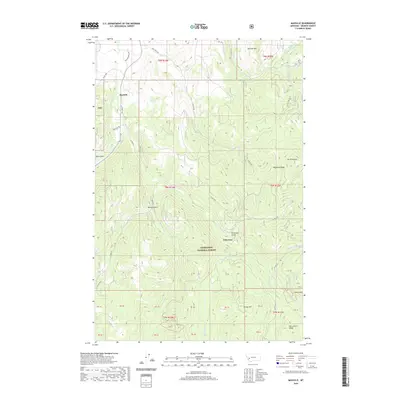 2020 Map of Maxville, 2020 Print