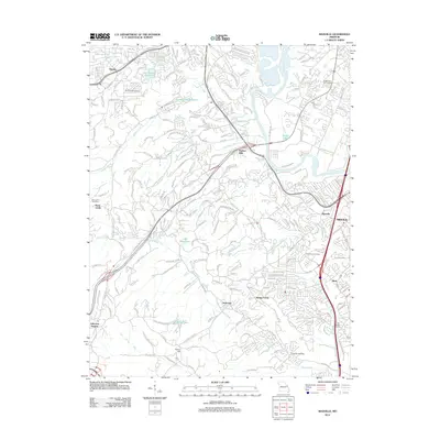 2012 Map of Maxville, 2012 Print