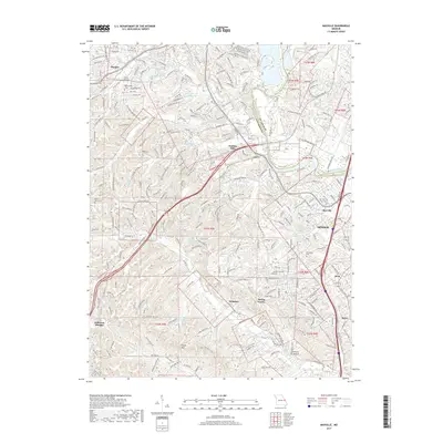 2017 Map of Maxville, 2017 Print