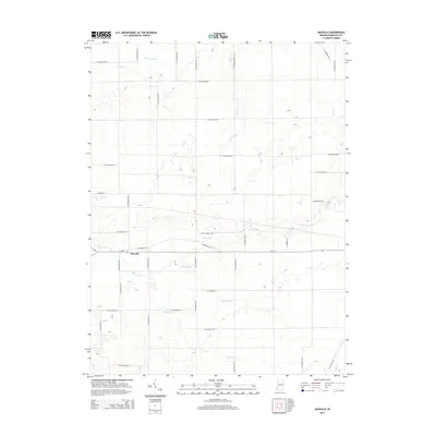 2014 Map of Maxville, 2014 Print