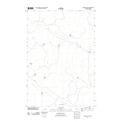 2011 Map of Maxwell Butte, 2011 Print