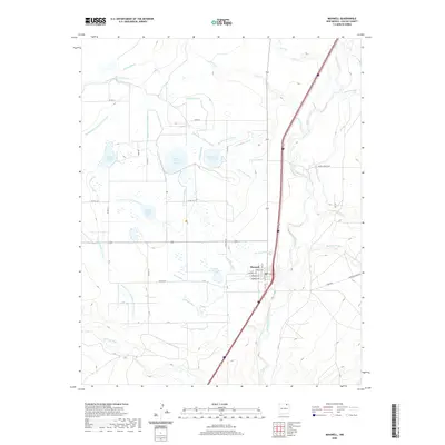 2020 Map of Maxwell, 2020 Print