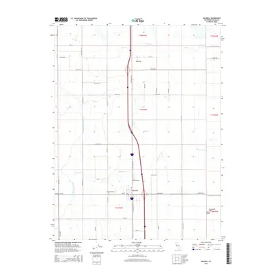 2015 Map of Maxwell, 2015 Print