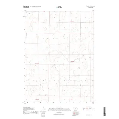 2017 Map of Maxwell NE, 2017 Print