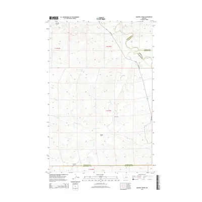 2014 Map of Maxwell Ranch, 2014 Print