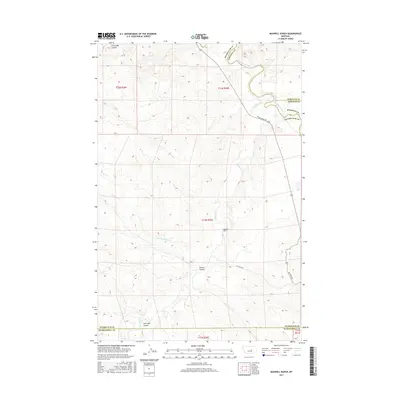 2017 Map of Maxwell Ranch, 2017 Print