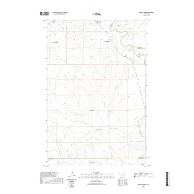 2020 Map of Maxwell Ranch, 2020 Print