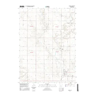 2015 Map of Maxwell, 2015 Print