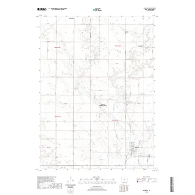 2018 Map of Maxwell, 2018 Print