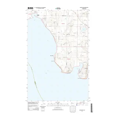 2014 Map of Maxwelton, 2014 Print