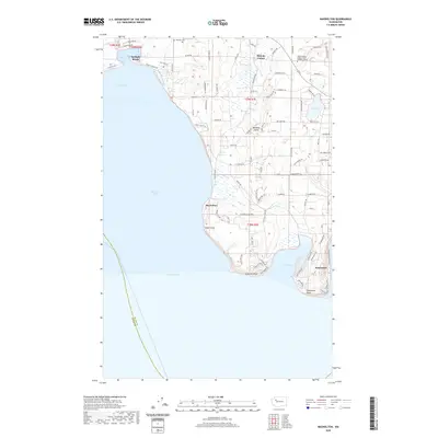 2020 Map of Maxwelton, 2020 Print