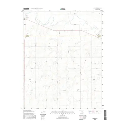 2016 Map of May East, 2016 Print