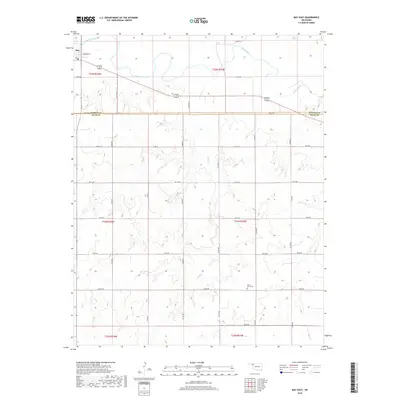 2018 Map of May East, 2018 Print